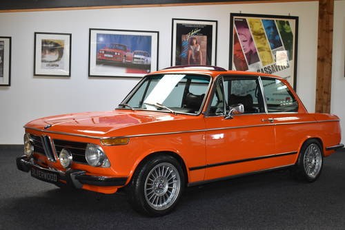 1973 BMW 1802 in Inka Orange SOLD