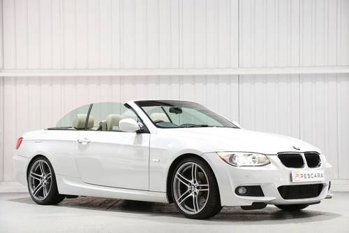 2011 BMW 320d M Sport Convertible - Full BMW Service History For Sale
