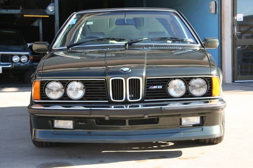 1985 BMW E24 M635CSi RHD In vendita