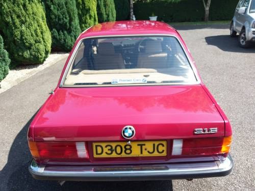 1986 BMW E30 316 Saloon 1 owner since new For Sale