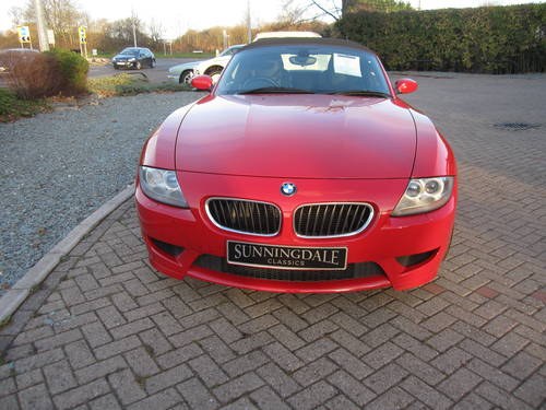 BMW Z4 M 2007 IMOLA RED For Sale