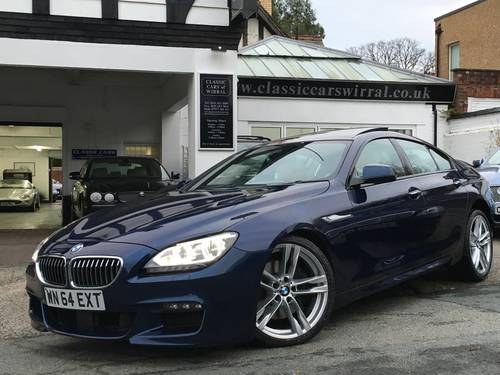 2015 BMW 640d M SPORT GRAN COUPE For Sale