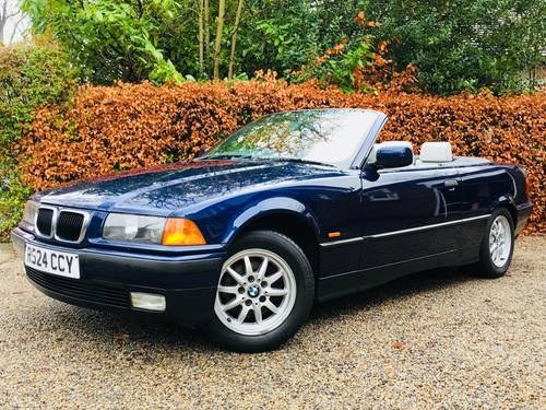 1998 BMW 318I CONVERTIBLE AUTOMATIC - 1 FORMER KEEPER VERKAUFT