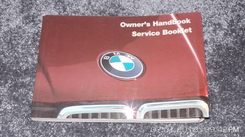 2002 bmw 316 owner hand book For Sale