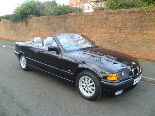 1998 BMW 323i (E36) 2.5 Ltr CONVERTIBLE 63,000 miles only SOLD