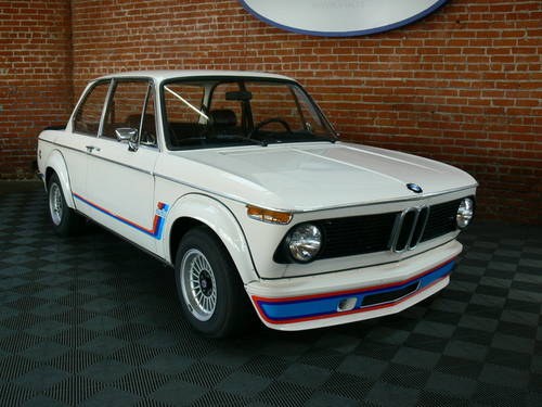 1974 BMW 2002 TURBO SOLD