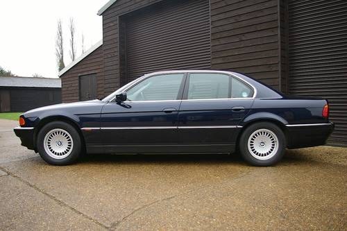 1997 BMW E38 740i Automatic Saloon (13,254 miles) VERKAUFT