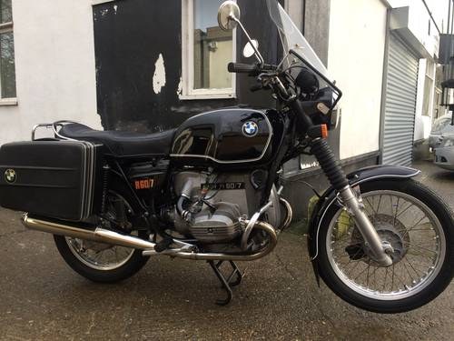 1977 Absolutely lovely BMW R60/7 SOLD