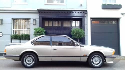 1986 SUPERB ORIGINAL 635CSI WITH ONLY 58000 MILES For Sale