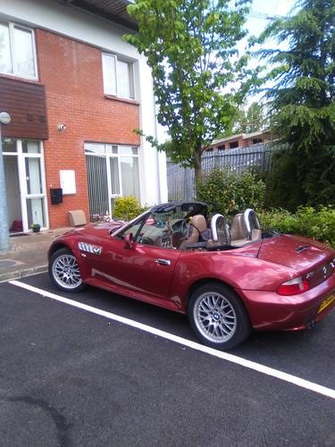 2000 stunning wide body z3 with tiny miles For Sale