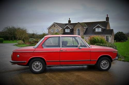 1974 BMW 2002tii restoration project For Sale