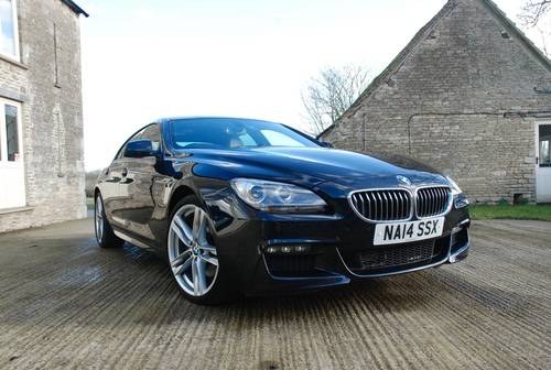 2014 BMW 640D M SPORT GRAN COUP For Sale