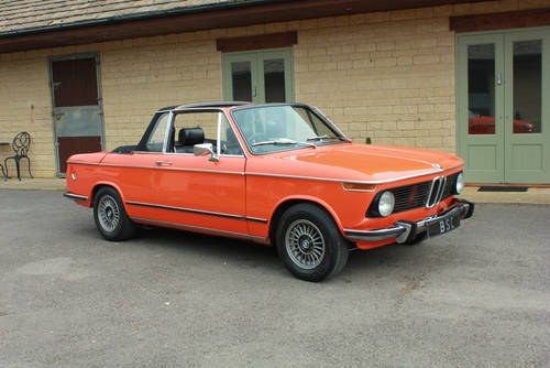 1974 BMW 2002 BAUER CAB In vendita