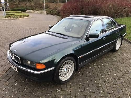1995 BMW 750i V12 E38 family owned since new 93k miles In vendita