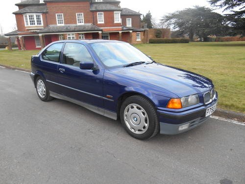 1996 BMW 3 Series 1.6 316i Compact SOLD
