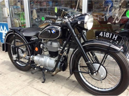 1952 BMW R25/2: 17 Feb 2018 For Sale by Auction