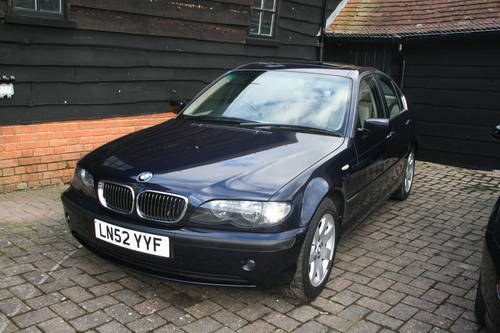 2002 rare low mileage high spec bmw 320 2.2 thousands in extras For Sale
