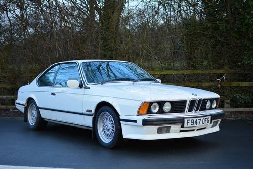 1988 BMW 635 CSi Manual For Sale by Auction
