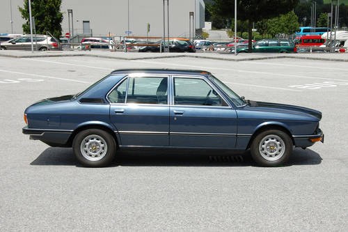 1979 BMW E12 520/6 - 34.000 km In vendita