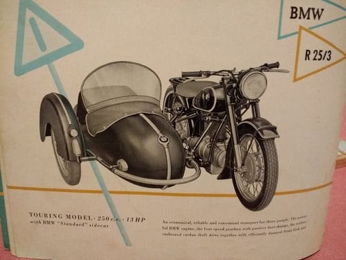 1950 BMW Steib S250 sidecar Kaufen Bei