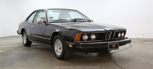 1984 BMW 635 For Sale