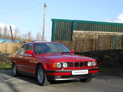 1989 BMW 535 535i SE AUTO E34 4 DOOR ONE OWNER + 76K In vendita