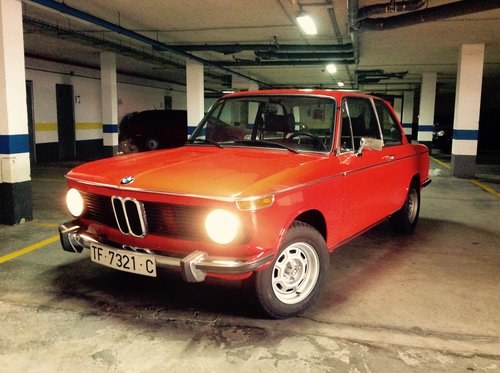 1973 BMW 2002 Inka Orange For Sale