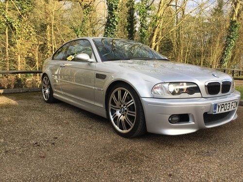 2003 BMW E46 M3 manual Low mileage Immaculate For Sale