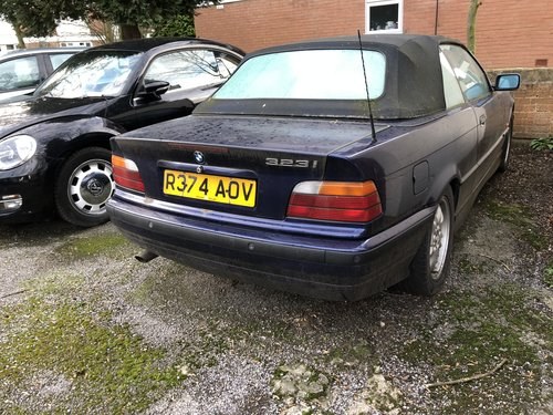 1998 BMW E36 Cabriolet 323i Spares or Repair For Sale