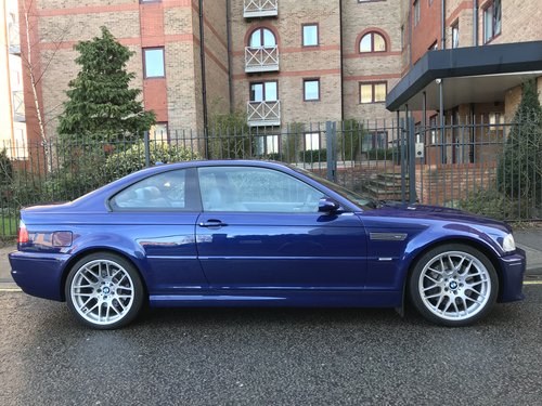 2005 IMMACULATE E46 CS MANUAL WITH 25700m and FBMWSH In vendita