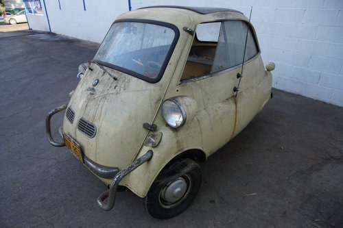 1957 BMW Isetta 300 Coupe in garage since 1959! For Sale