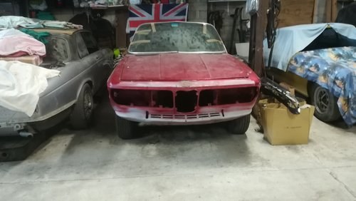 1972 BMW E9 3.0 CSI Restoration Project For Sale