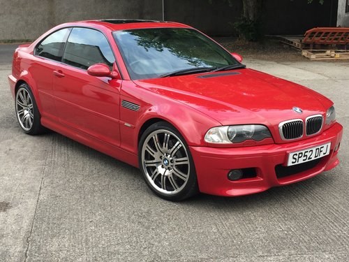2002 BMW E46 M3 IMOLA RED MANUAL For Sale