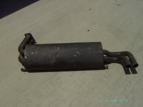 1980 ONE AND ONLY, SLIGHTLY USED, BMW, M-1, MUFFLER For Sale
