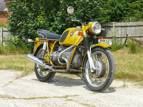 1973 BMW R75/5 factory 'Golden Jubilee' show motorcycle For Sale