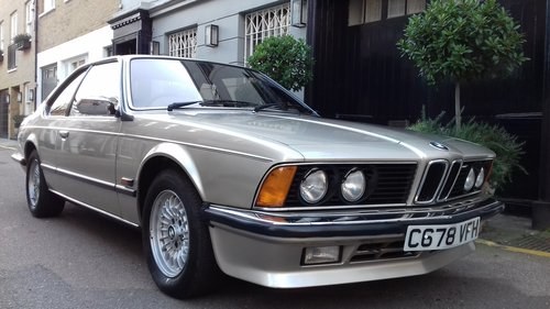 1986 SUPERB ORIGINAL 635CSI WITH ONLY 58000 MILES For Sale