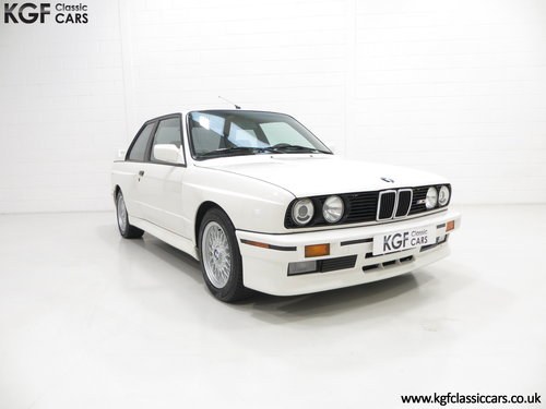 1989 A Desirable Homologation BMW E30 M3 Motorsport In vendita