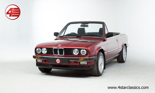 1990 BMW E30 320i Cabriolet /// Just 50k Miles VENDUTO