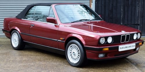 1992 Stunning E30 320i Convertible - ONLY 69,000 Miles  For Sale