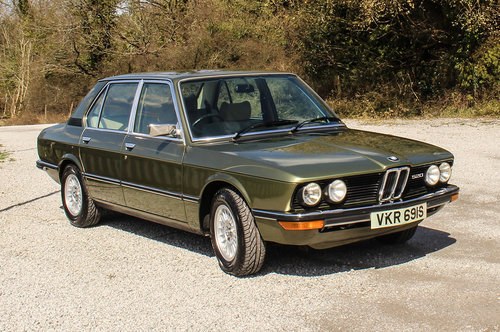 1977 BMW E12 520: 24 Apr 2018 For Sale by Auction