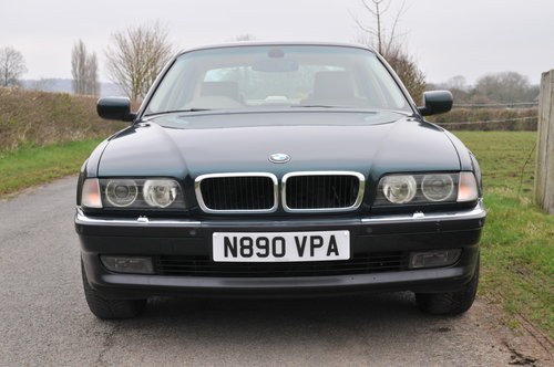 1996 BMW E38 728i - Oxford Green For Sale