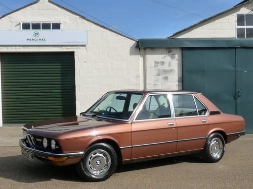 1976 BMW 525 E12 automatic, outstanding, SOLD SOLD