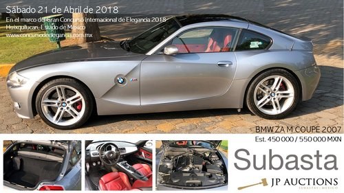 BMW Z4 M COUPE 2007 For Sale by Auction