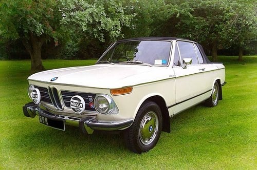 1973 BMW 2002  Baur Targa SOLD