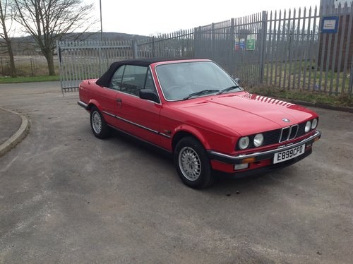 1987 Bmw e30 325i convertible Excellent condition 94k f SOLD