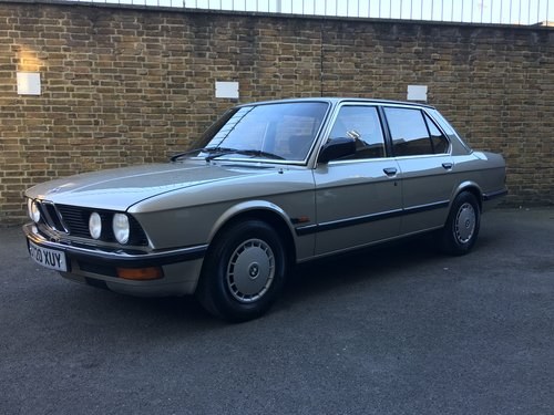 BMW 518i E28 1986/D 1 owner 65,400 miles Manual For Sale