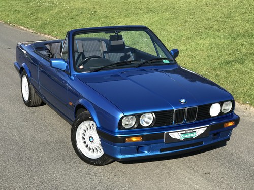 1992 BMW E30 318i DESIGN EDITION CONVERTIBLE NEON * 1 / 200 * For Sale
