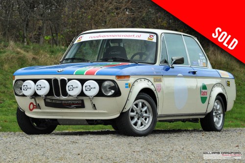 1974 BMW 2002 Tii LHD VERKAUFT