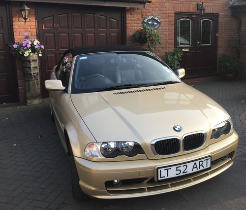 2002 Beautiful BMW 318 convertible For Sale