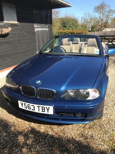 2001 BMW 325Ci  Convertible - One Owner - BMW FSH - Manual For Sale